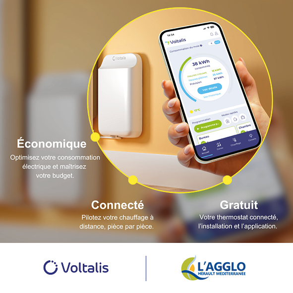 VOLTALIS LE THERMOSTAT CONNECTÉ