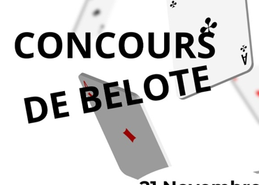 CONCOURS DE BELOTE