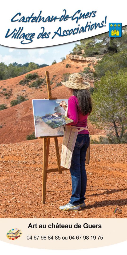 Arts au Château de Guers Peinture