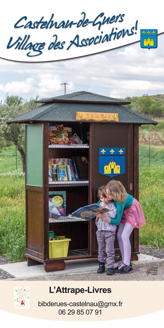 Attrape Livres actions culturelles bibliothèque de rues